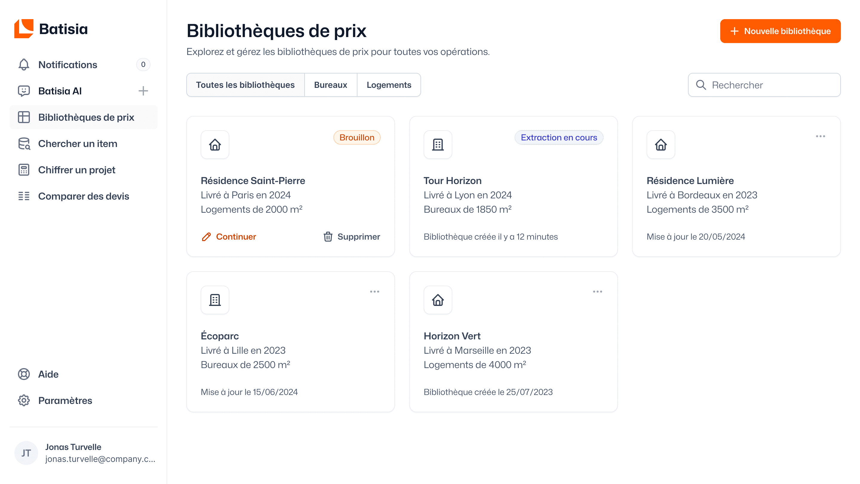 Batisia project visual