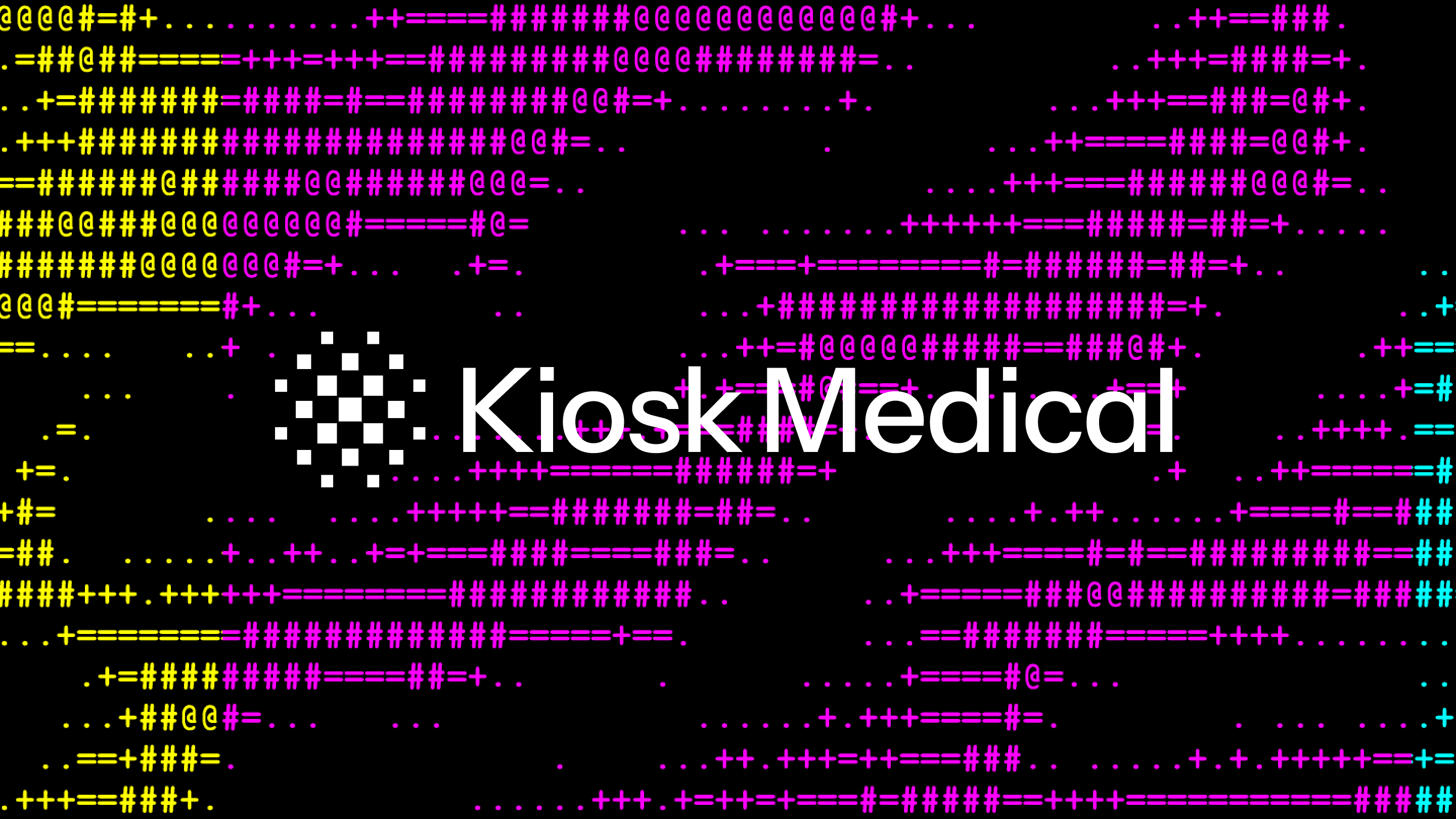Kiosk Medical project visual